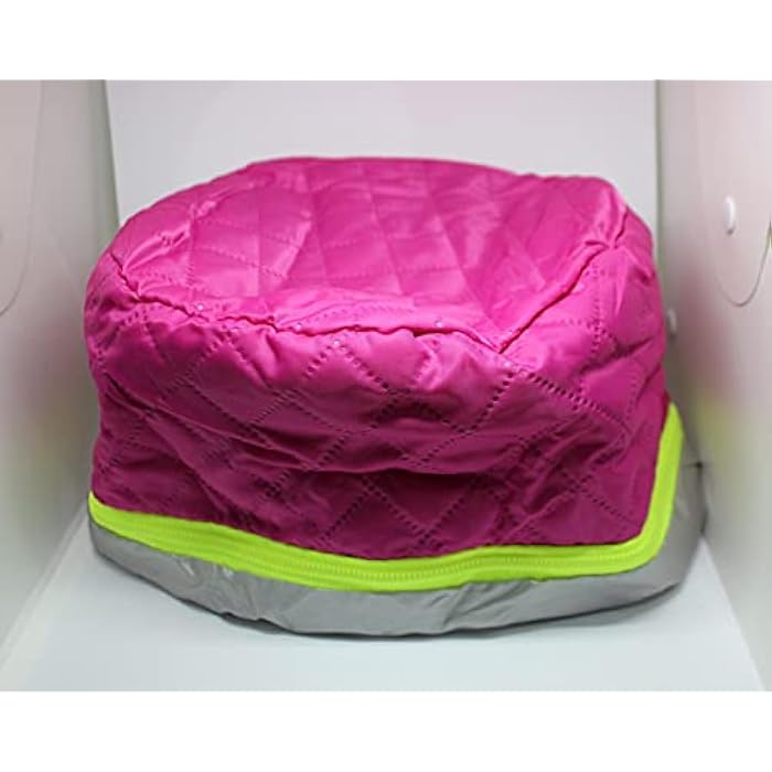 Generic Nourishing Pink Thermal Hair Cap for Women's Accessories, Female Travelers & Commuters - Image 1